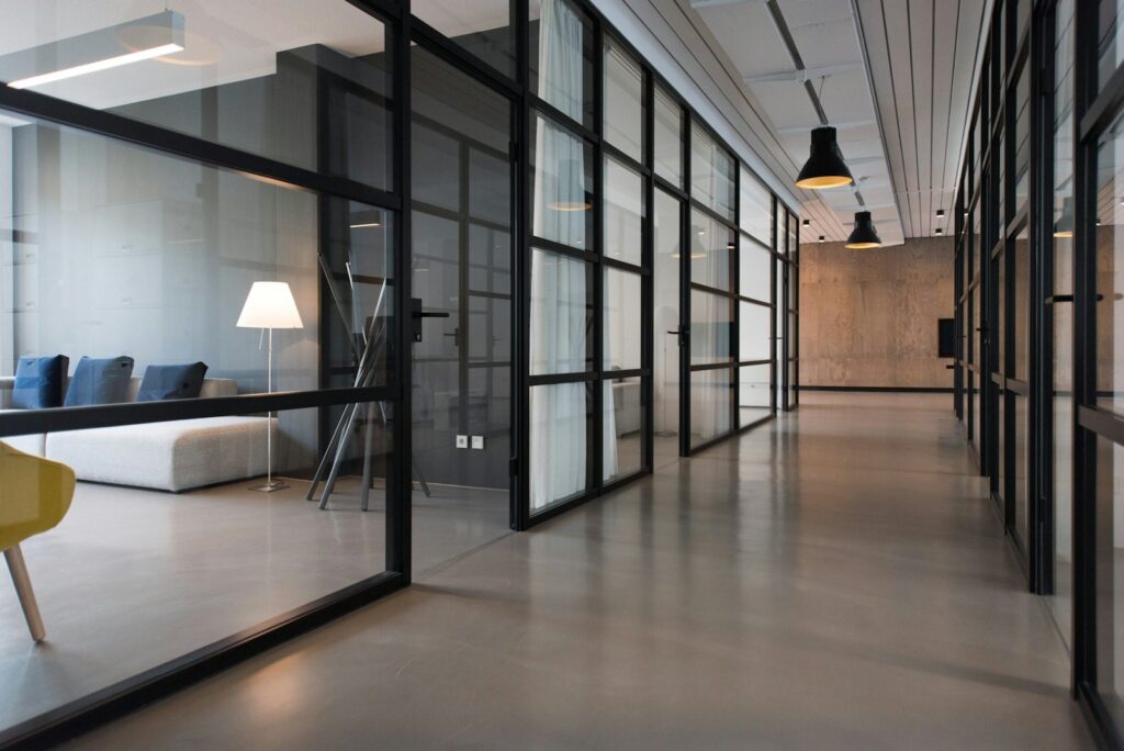 The Azania Host open-plan office in Westlands where the team monitors hosting infrastructure